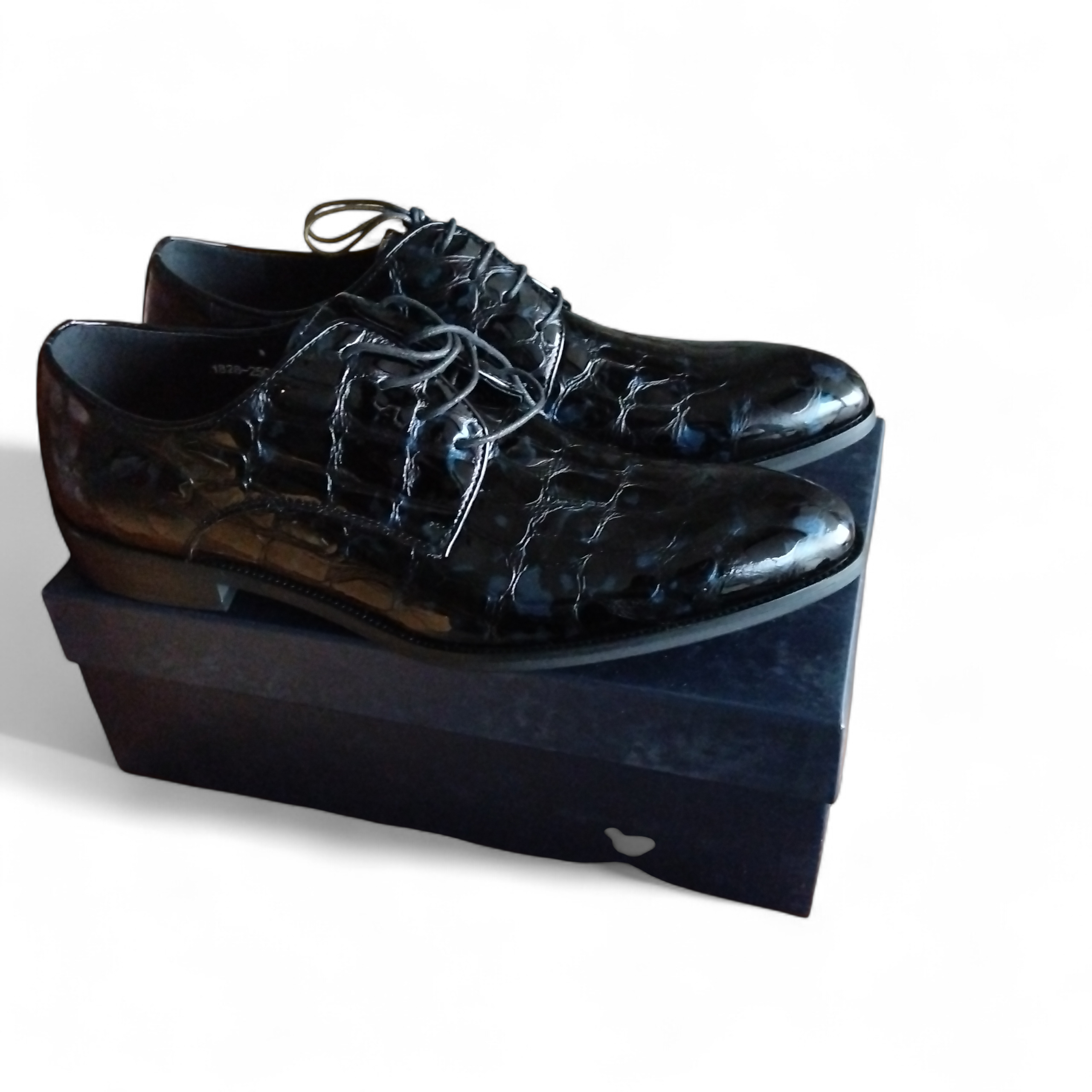 Royal Blue Handmade Formal Oxford